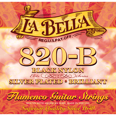 La Bella 820B Flamenco (Nylon black)