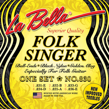 La Bella 830 Folk Singer