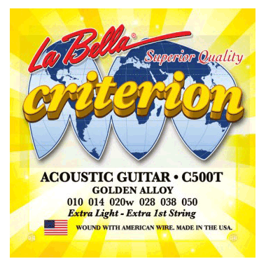 La Bella C500T Criterion (Golden Alloy)