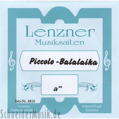 Lenzner 3810 Piccolo-Balalaika 3-string