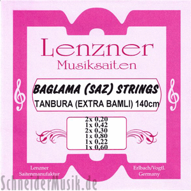 Lenzner Baglama "Tanbura (Extra Bamli)"