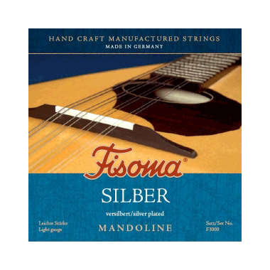 Fisoma F3000 Silver Mandolin Loop End