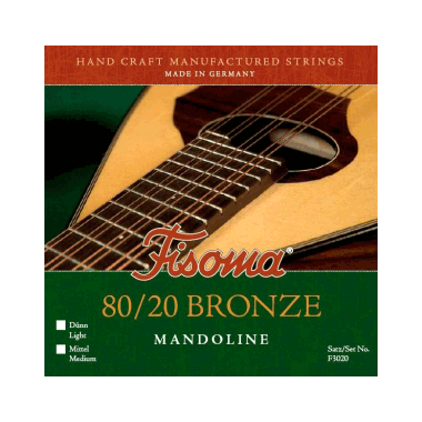 Fisoma F3020 80/20 Bronce Mandolina Media (lazo)