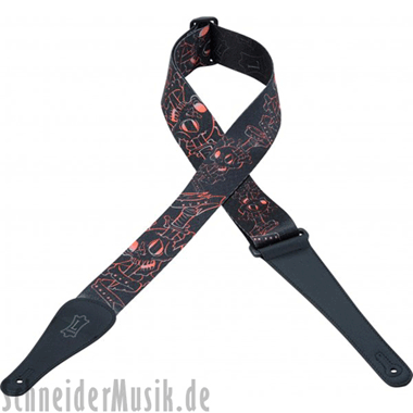 Levy's MPD2046 LEVY Polyester Guitar Strap