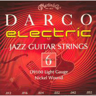 Darco by Martin D9100 Jazz Nickel Wound Electric Guitar LJ