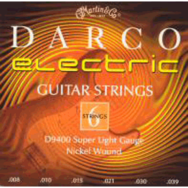 Darco by Martin D9400 Jazz Nickel Wound Electric Guitar SL