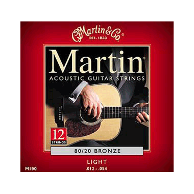 Martin M190 80/20 Bronze L 12-string