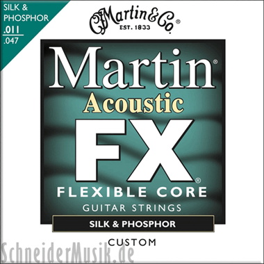 Martin FX 130 Acoustic Flexible Core Custom Silk & Phosphor