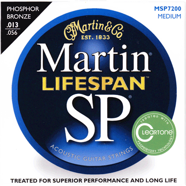 Martin MSP7200 SP Lifespan 92/8 Phosphor Bronze, Medium