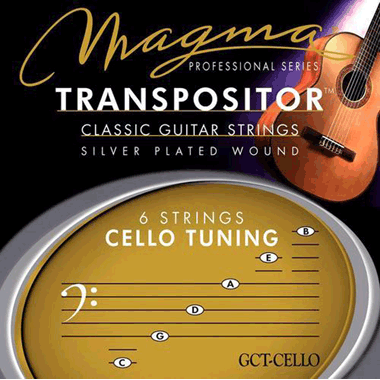 Magma GCT-CELLO Classic TRANSPOSITOR - Cello Tuning LA-A