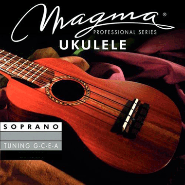 Magma UK100FW Ukulele SOPRANO Hawaiian Tuning - GCEA (Microwound)