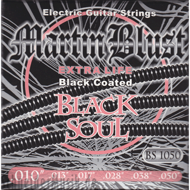 Martin Blust BS1050 Electric BLACK SOUL (black coated)