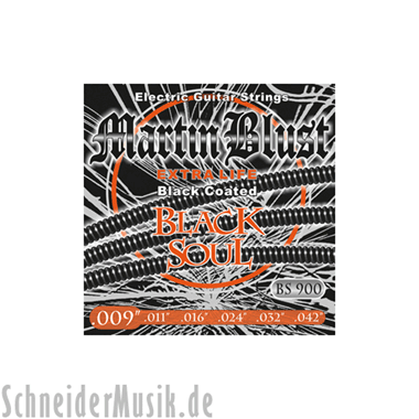 Martin Blust BS900 Electric BLACK SOUL (black coated)