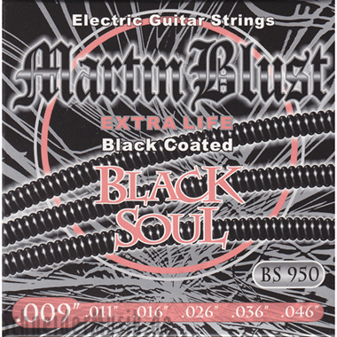 Martin Blust BS950 Electric BLACK SOUL (black coated)
