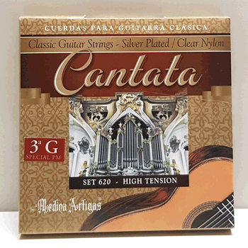 Medina 620-3PM Guitarra Clásica - Cantata Profesional (G3 Yepes wound), High Tension