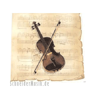 Napkins "Violin" (20-pack)