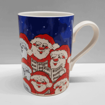 Mug with handle "Santa Claus Choir"