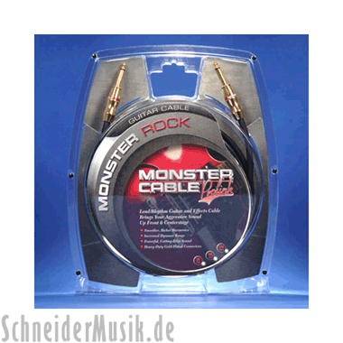 Monster Cable ROCK 21 Instrument Cable, straight - straight (6.4m)