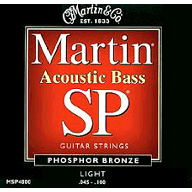 Martin MSP4800 Acoustic Bass, 92 / 8 Phosphor Bronze L