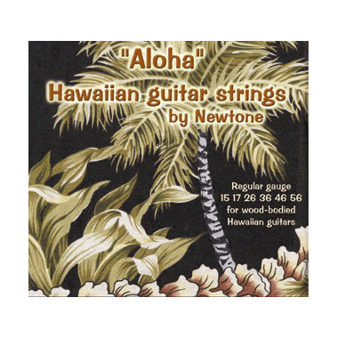Newtone ALOHA Hawaiian Guitar Phosphor Bronze, regular