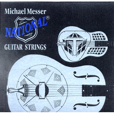 Newtone NM-NI-ML Michael Messer NATIONAL GUITAR Nickel, medium light