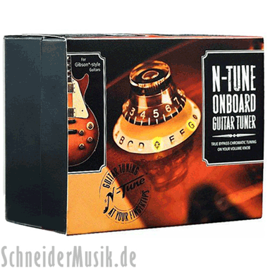 N-Tune NT500 CR3 Onboard Guitar Tuner (500 kOhm)