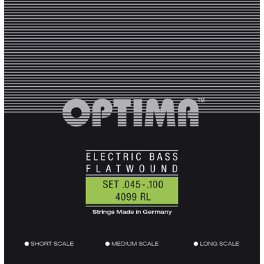 Optima 4099/1B Bass CHROME Flatwound, light, 5-string