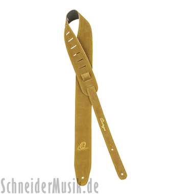 Ortega OSS2-HO Suede Leather Strap, honey