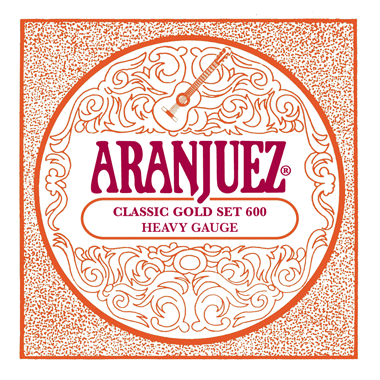 Aranjuez A600 CLASSIC GOLD Juego, High Tension (ocre)