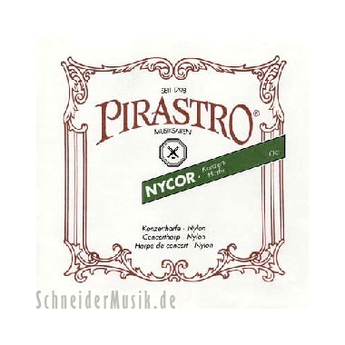 Pirastro 571020 Nycor Concert Harp Set (1.Octave), medium
