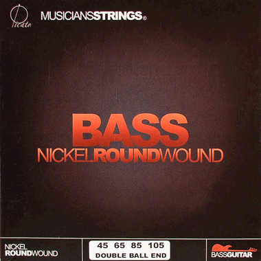 Picato 735 DBS Bass Nickel Roundwound, Double Ballend, standard (4-string)