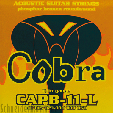 Cobra CAPB-11-L Acoustic Phosphor Bronze Roundwound, Light