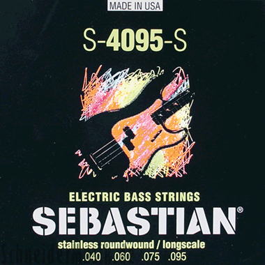 Sebastian S-4095-S Bass Stainless Roundwound, Long Scale