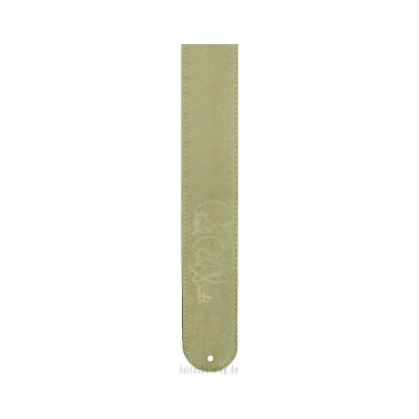 PRS ACC-3115 "Paul Reed Smith" Suede Strap w/ embossed PRS Signet, tan