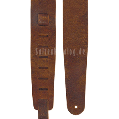 Planet Waves 25VN01-DX Vintage & Western Deluxe Blasted Leather Strap brown