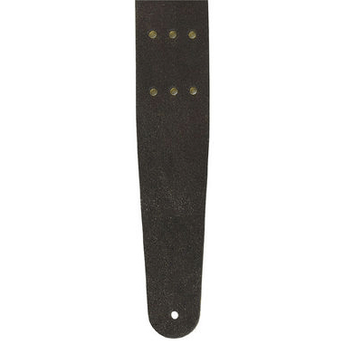Planet Waves 25VNRR00-DX Vintage & Western Deluxe Blasted Leather Strap w/Row Rivets black