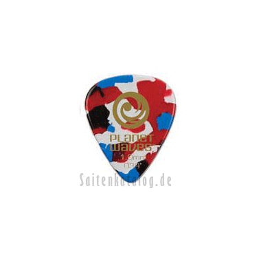 Planet Waves 1CMC2-25 Celluloid Standard Picks 0.50mm Light - multi-colour (25 pack)