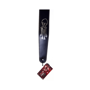 Planet Waves 25LS-JS2 JOE SATRIANI Signature Series Leather Strap - Grey Man
