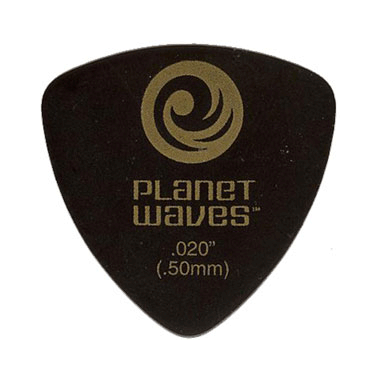Planet Waves 2CBK2-25 Celluloid Wide Picks 0.50mm Light - black (25 pack)