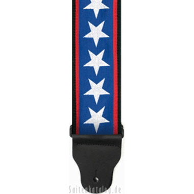 Planet Waves 50A10 World Tour Collection Strap - Stars & Stripes