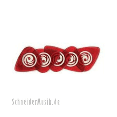 Planet Waves 10RD2-50 Surepicks 0.76mm Light - translucent red (50 pack)