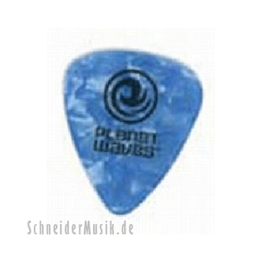 Planet Waves 1CBUP2-100 Celluloid Standard Picks 0.50mm Light - blue pearl (100 pack)