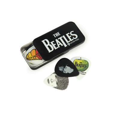 Planet Waves The BEATLES Signature Pick Tin "Logo" (tin with 15 picks)
