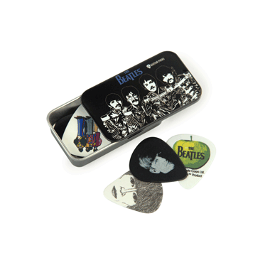 Planet Waves The BEATLES Signature Pick Tin "Sgt. Peppers" (15 picks with a tin)