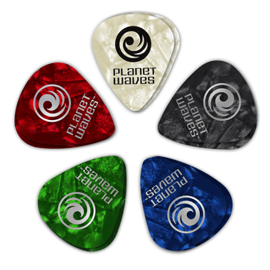 Planet Waves 1CAP4-10 Pearl Celluloid Assortment Picks / Púas surtido 0.70 mm Medium (10-pack)