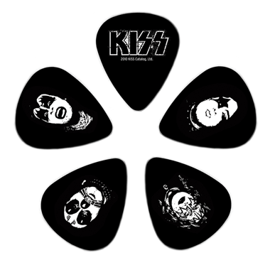 Planet Waves 1CBK2-10K1 The KISS Collection Picks "Kiss" - Light (10-pack)