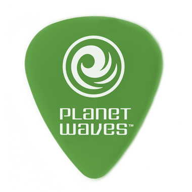 Planet Waves 1DGN4-25 Duralin Standard Picks 0.84mm Medium - green (25 pack)