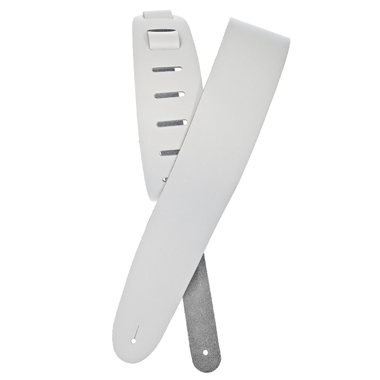 Planet Waves 25BL02 Classic Collection STANDARD Leather Strap, white