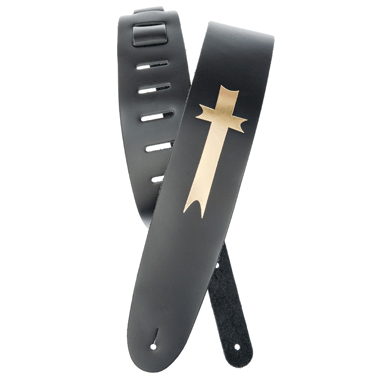 Planet Waves 25L-CRSS Icon Leather Collection Leather Strap - Cross
