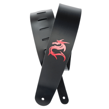 Planet Waves 25L-DRG Icon Leather Collection Leather Strap - Dragon